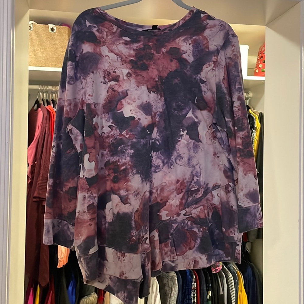 Watercolor sweater